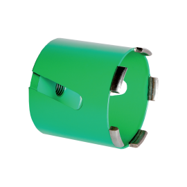 Carottier brasé sous vide