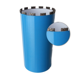 Carottier brasé sous vide