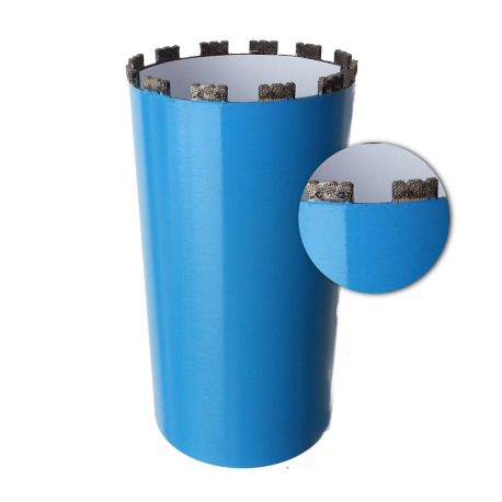 Carottier brasé sous vide